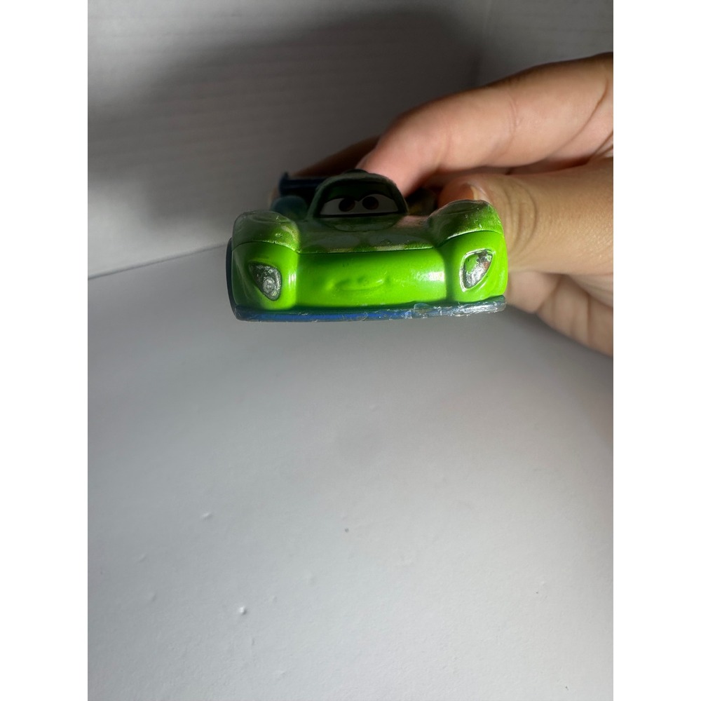 Disney Pixar Cars Carla Veloso World Grand Prix Diecast Toy Car #8 Green Blue - Picture 8 of 9
